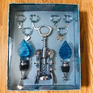 🦚9 Piece Wine Set🦚